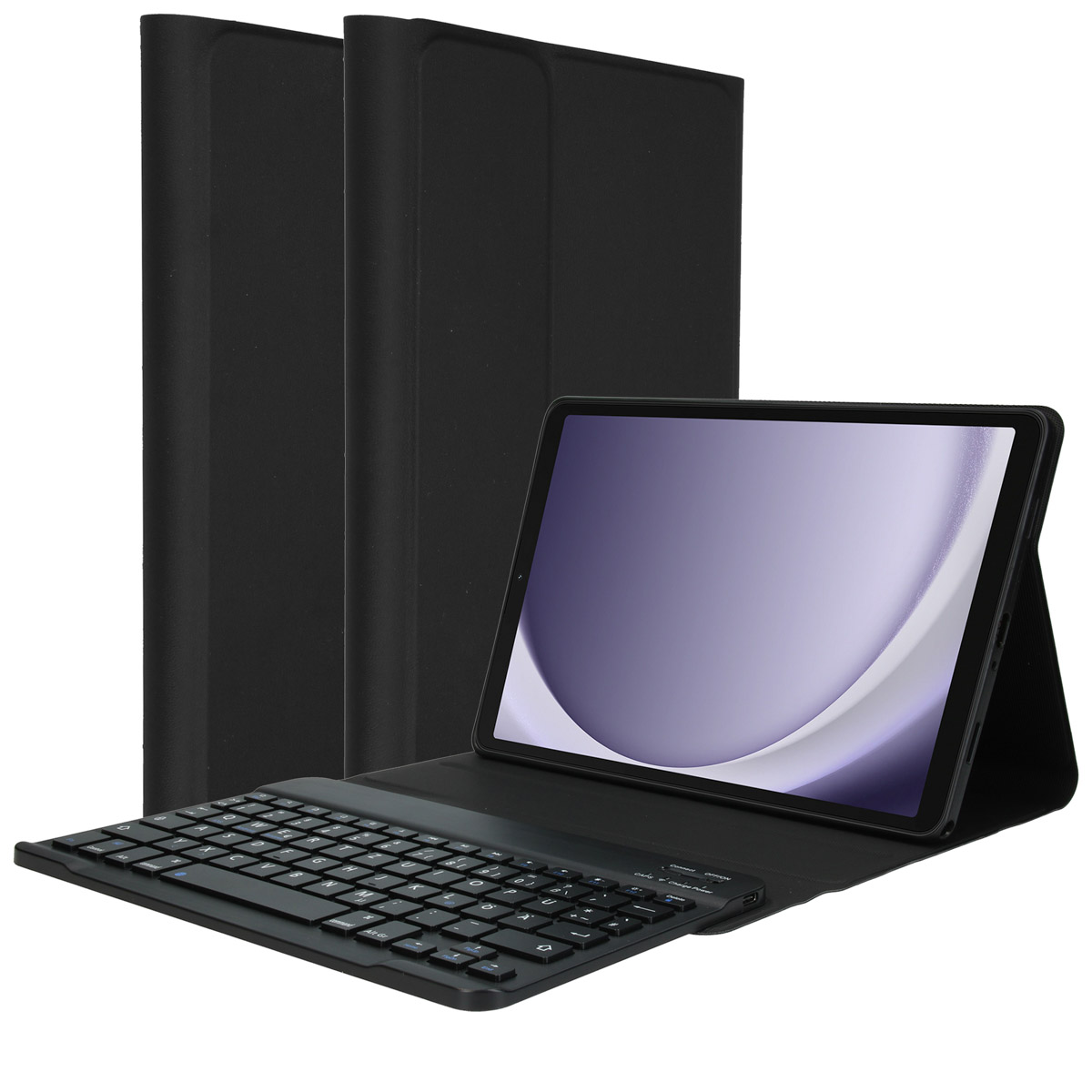 Accezz QWERTY Bluetooth Keyboard Bookcase Samsung Galaxy Tab A9 8.7 inch - Afbeelding 10