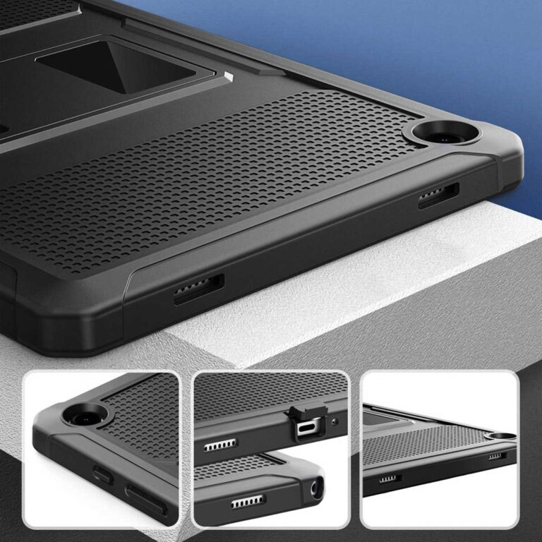 Accezz Rugged Back Case Samsung Galaxy Tab A9 Plus - Zwart - Afbeelding 8