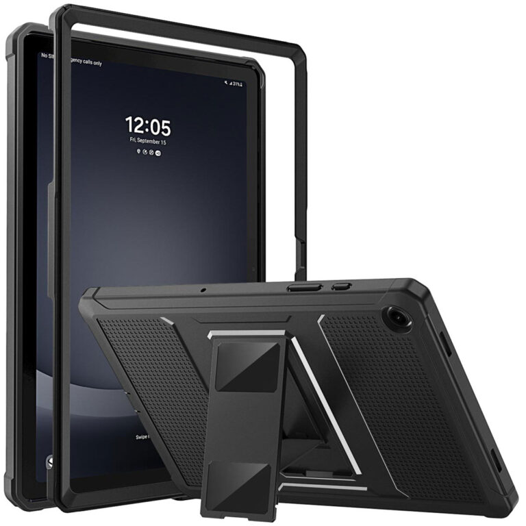 Accezz Rugged Back Case Samsung Galaxy Tab A9 Plus - Zwart - Afbeelding 5