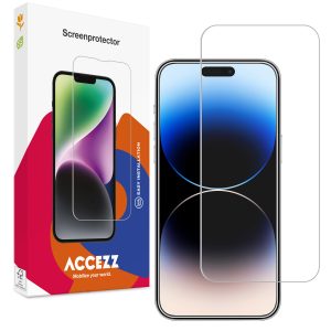 Accezz Gehard Glas Screenprotector Apple iPhone 15 / 15 Pro / 16