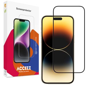 Accezz Gehard Glas Full Cover Screenprotector Apple iPhone 14 Pro Max / 15 Plus / 16 Plus
