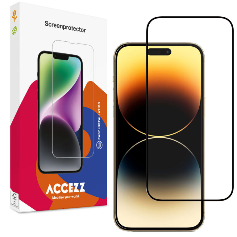 Accezz Gehard Glas Full Cover Screenprotector Apple iPhone 14 Pro Max / 15 Plus / 16 Plus - Afbeelding 10