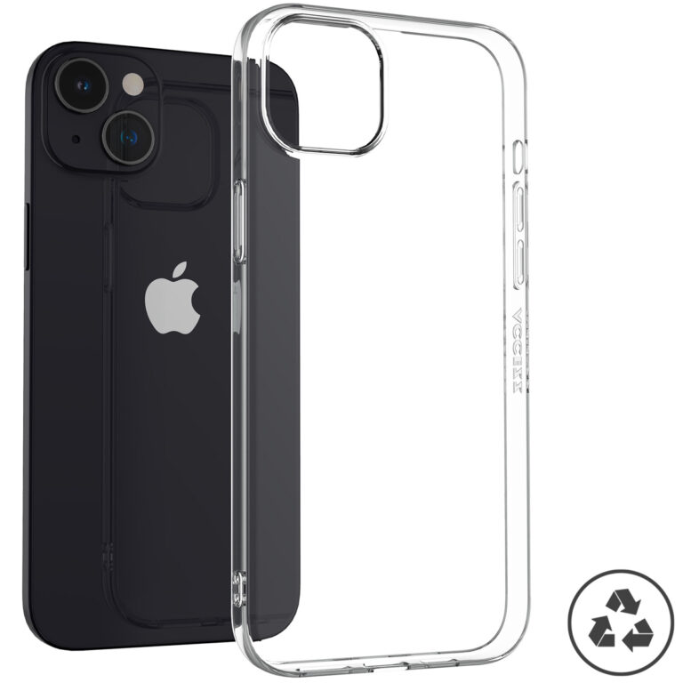 Accezz 100% Recycled Clear Backcover Apple iPhone 15 Plus - Transparant - Afbeelding 7