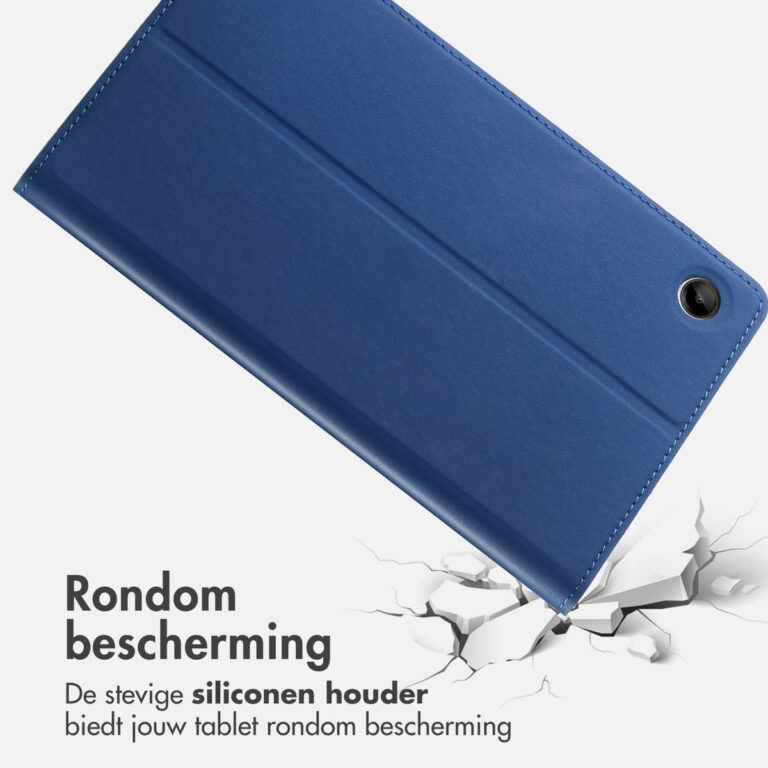 Accezz Classic Tablet Case Samsung Galaxy Tab A9 8.7 inch  - Donkerblauw - Afbeelding 4