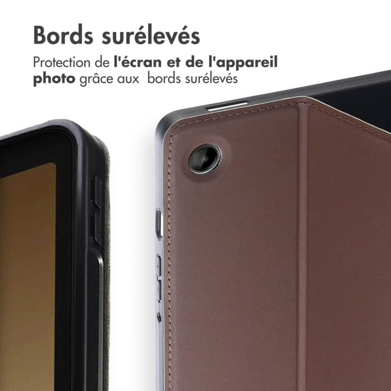 Accezz Classic Tablet Case Samsung Galaxy Tab A9 8.7 inch  - Bruin - Afbeelding 10