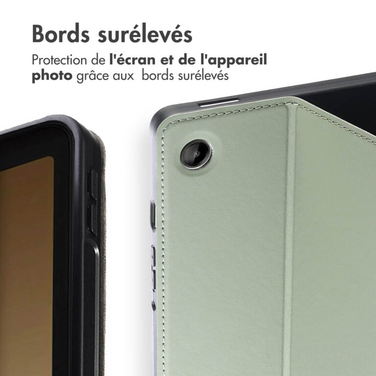 Accezz Classic Tablet Case Samsung Galaxy Tab A9 8.7 inch - Groen - Afbeelding 10