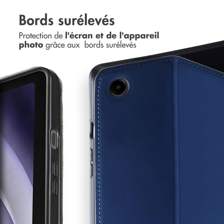 Accezz Classic Tablet Case Samsung Galaxy Tab A9 Plus  - Donkerblauw - Afbeelding 10