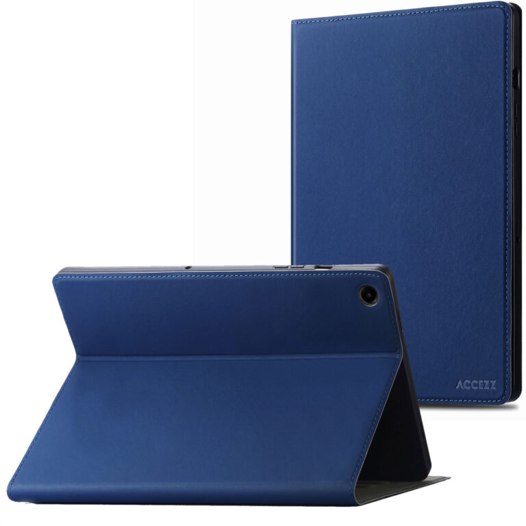 Accezz Classic Tablet Case Samsung Galaxy Tab A9 Plus  - Donkerblauw - Afbeelding 4