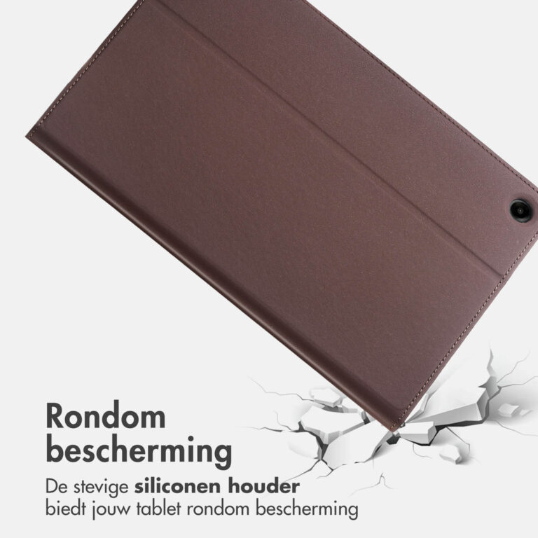 Accezz Classic Tablet Case Samsung Galaxy Tab A9 Plus - Bruin - Afbeelding 7