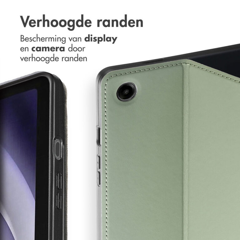 Accezz Classic Tablet Case Samsung Galaxy Tab A9 Plus - Groen - Afbeelding 6
