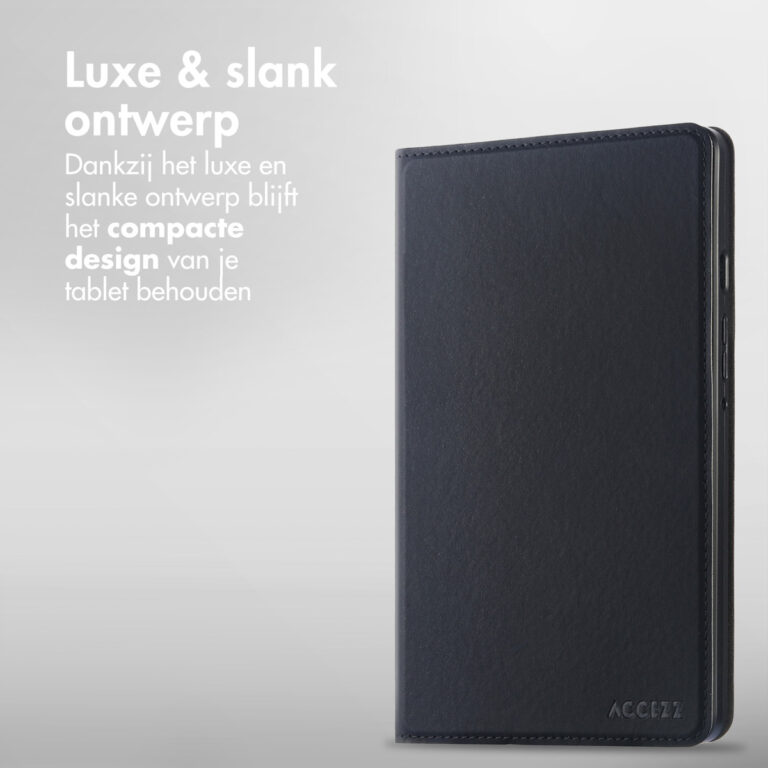 Accezz Classic Tablet Case Samsung Galaxy Tab S9 11.0 inch / Tab S10 FE / S9 FE 10.9 inch - Zwart - Afbeelding 8
