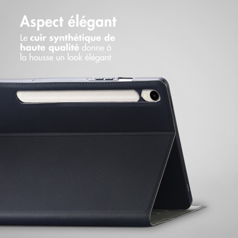 Accezz Classic Tablet Case Samsung Galaxy Tab S9 11.0 inch / Tab S10 FE / S9 FE 10.9 inch - Zwart - Afbeelding 10