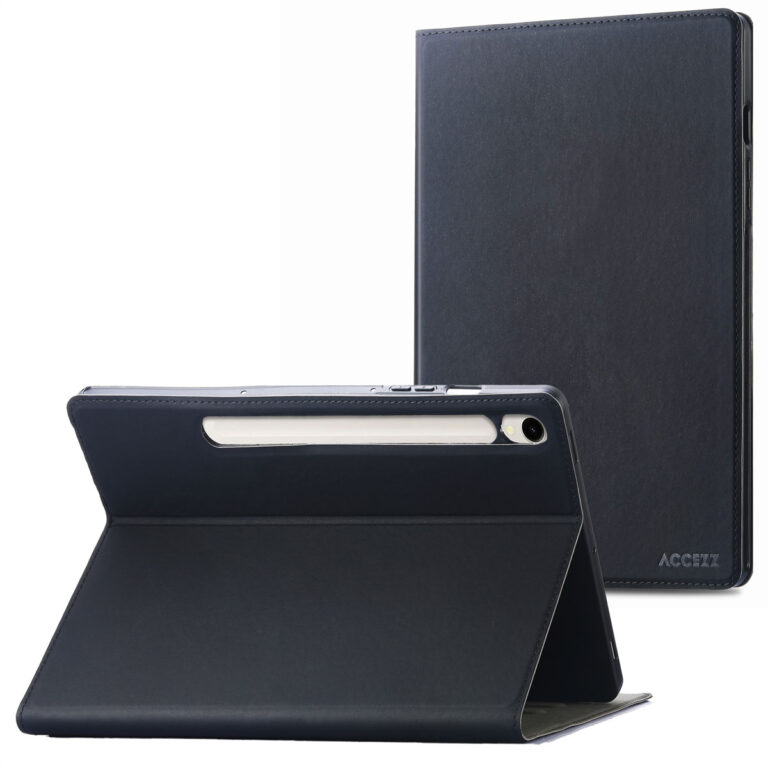 Accezz Classic Tablet Case Samsung Galaxy Tab S9 11.0 inch / Tab S10 FE / S9 FE 10.9 inch - Zwart - Afbeelding 4