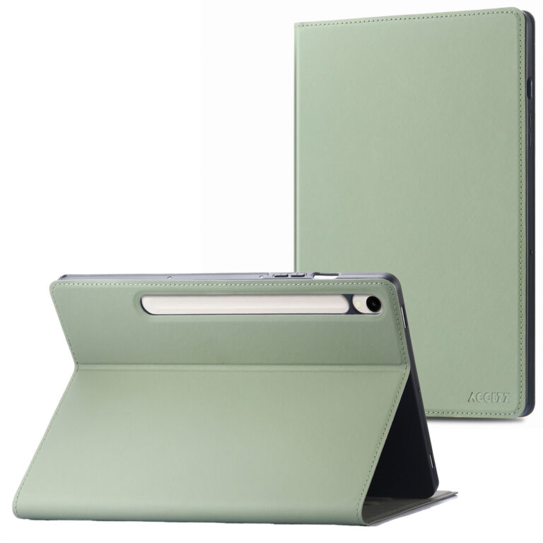 Accezz Classic Tablet Case Samsung Galaxy Tab S9 11.0 inch / Tab S10 FE / S9 FE 10.9 inch - Groen - Afbeelding 9