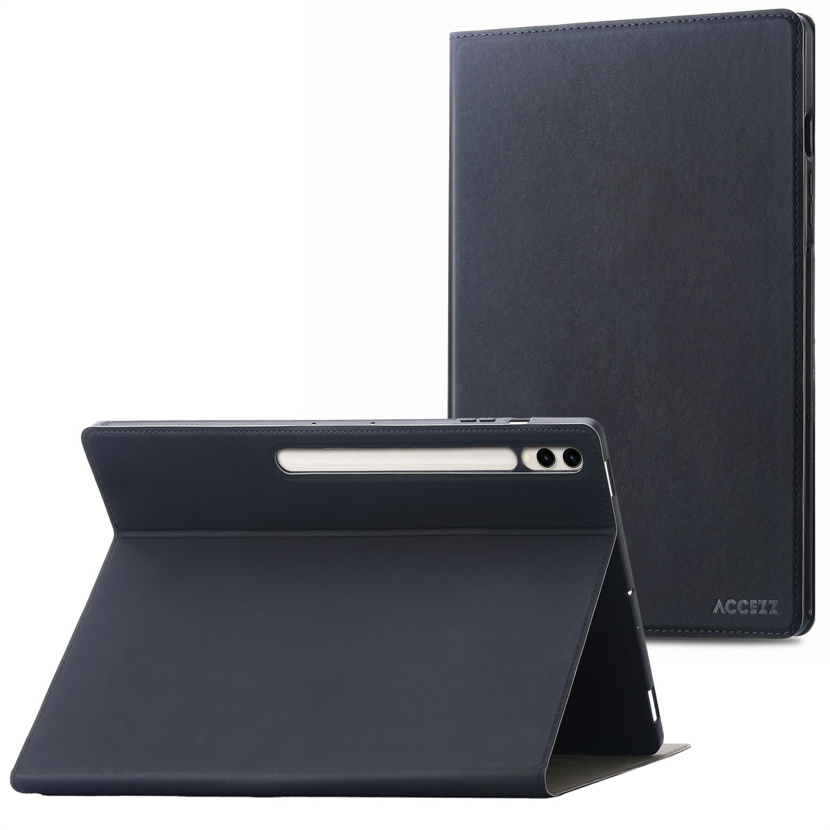 Accezz Classic Tablet Case Samsung Galaxy Tab S10 Plus / Tab S9 FE Plus / Tab S9 Plus - Zwart - Afbeelding 3