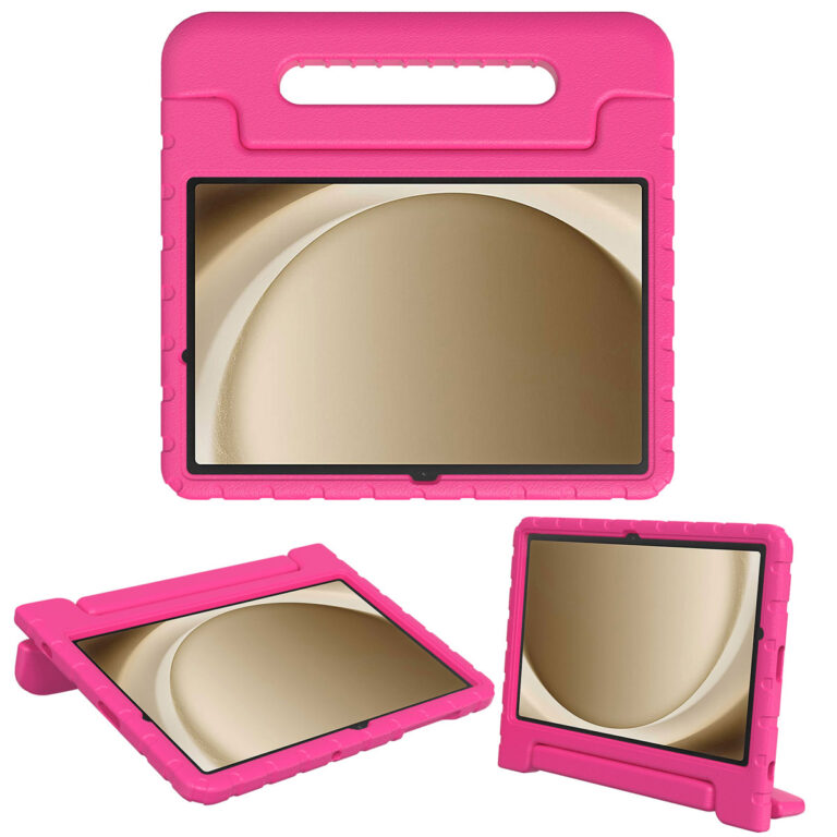 Accezz Kidsproof Backcover met handvat Samsung Galaxy Tab A9 Plus - Roze - Afbeelding 10