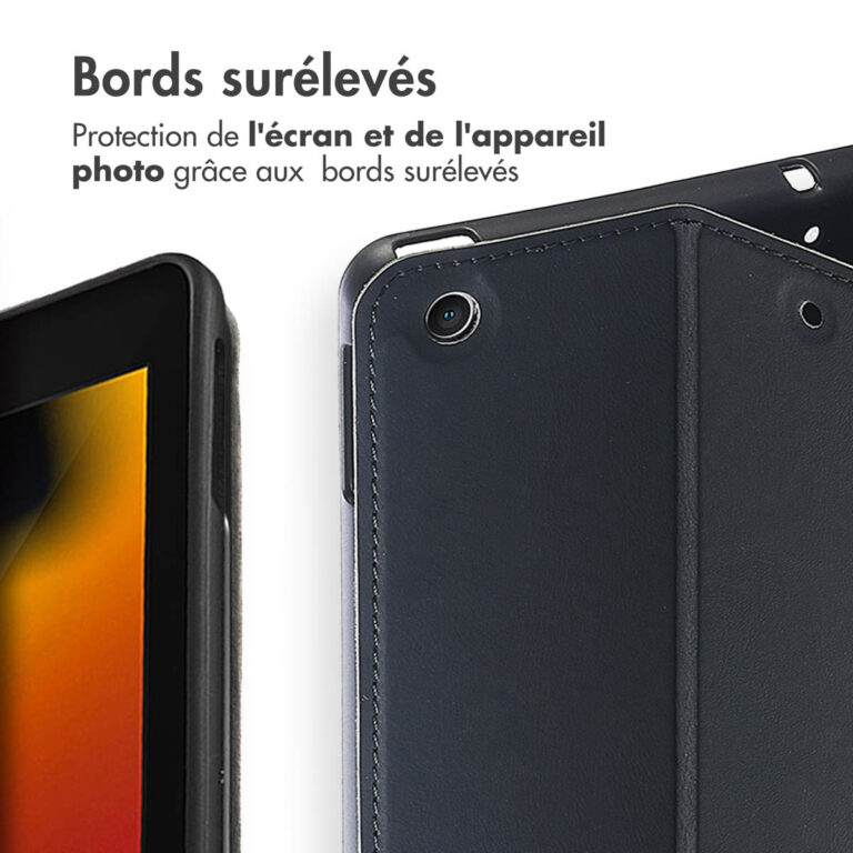 Accezz Classic Tablet Case Apple iPad 9 (2021) 10.2 inch / iPad 8 (2020) 10.2 inch / iPad 7 (2019) 10.2 inch - Zwart - Afbeelding 10