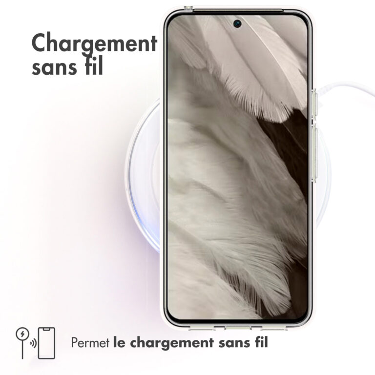 Accezz Clear Backcover Google Pixel 8 - Transparant - Afbeelding 7