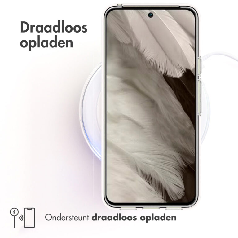 Accezz Clear Backcover Google Pixel 8 - Transparant - Afbeelding 2
