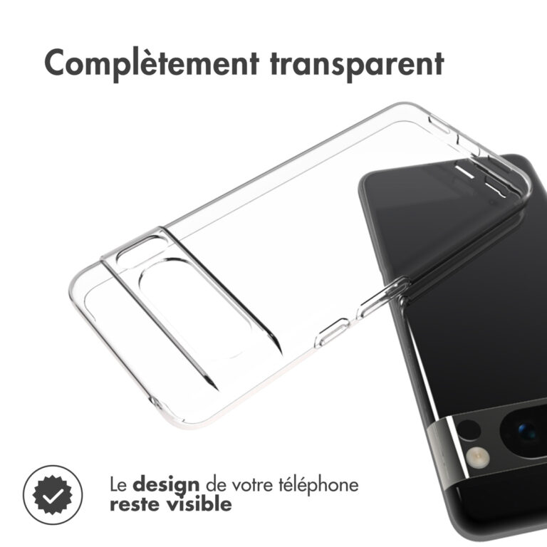 Accezz Clear Backcover Google Pixel 8 Pro - Transparant - Afbeelding 10
