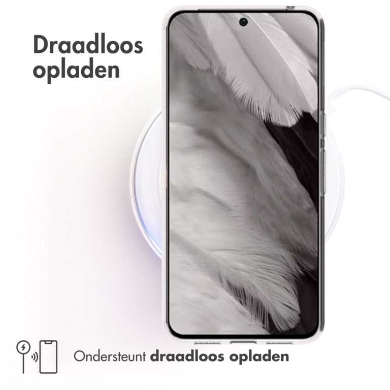 Accezz Clear Backcover Google Pixel 8 Pro - Transparant - Afbeelding 4