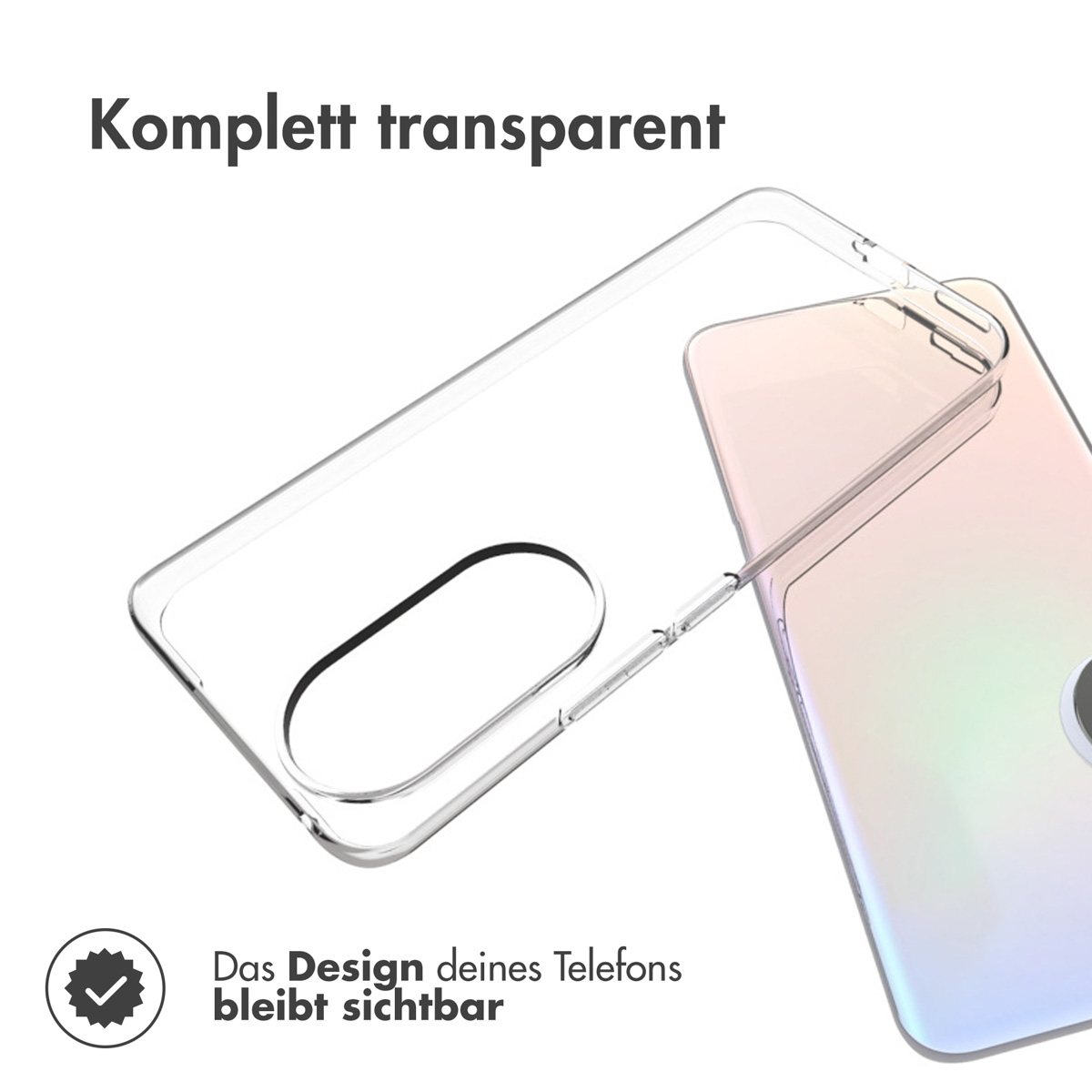 Accezz Clear Backcover Honor 90 - Transparant - Afbeelding 4