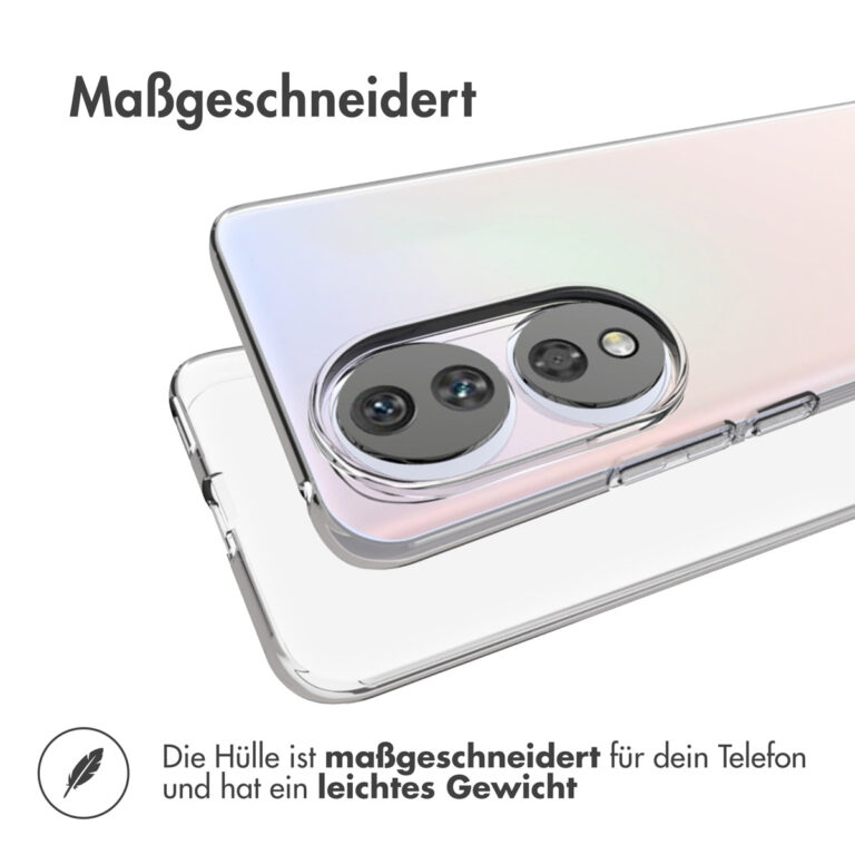 Accezz Clear Backcover Honor 90 - Transparant - Afbeelding 10