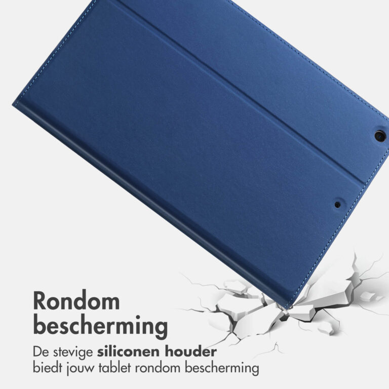Accezz Classic Tablet Case Apple iPad 9 (2021) 10.2 inch / iPad 8 (2020) 10.2 inch / iPad 7 (2019) 10.2 inch - Donkerblauw - Afbeelding 7
