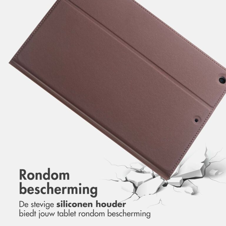 Accezz Classic Tablet Case Apple iPad 9 (2021) 10.2 inch / iPad 8 (2020) 10.2 inch / iPad 7 (2019) 10.2 inch - Bruin - Afbeelding 7