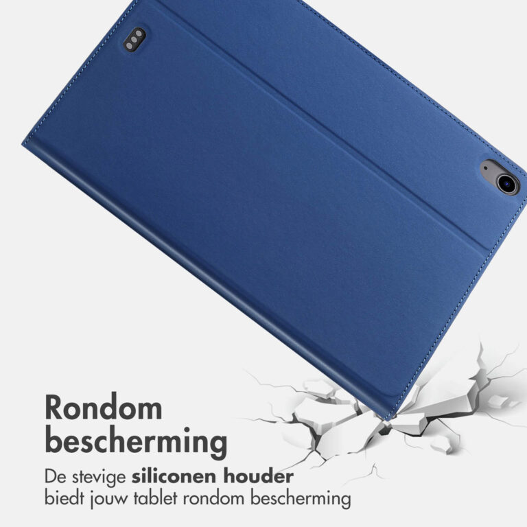 Accezz Classic Tablet Case Apple iPad Air 11 inch (2025) M3 / (2024) M2 / Air 5 (2022) / Air 4 (2020) - Donkerblauw - Afbeelding 4