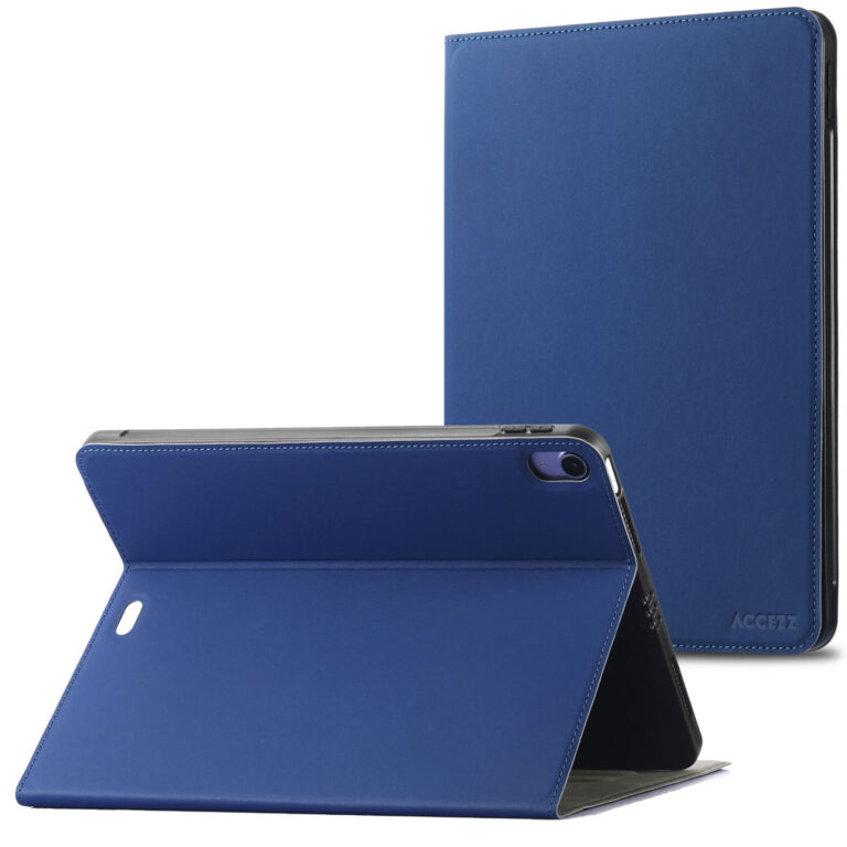 Accezz Classic Tablet Case Apple iPad Air 11 inch (2025) M3 / (2024) M2 / Air 5 (2022) / Air 4 (2020) - Donkerblauw - Afbeelding 10