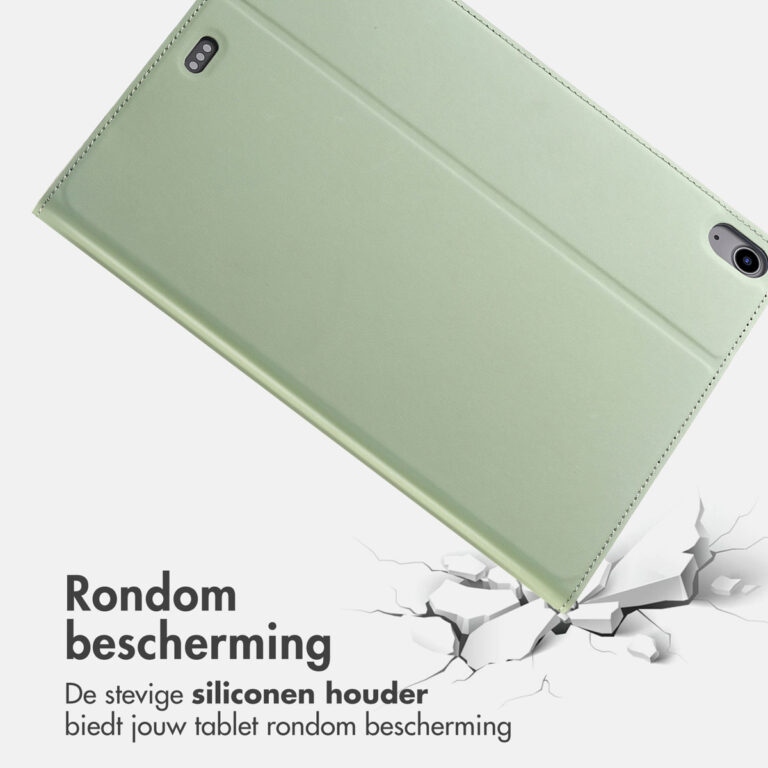 Accezz Classic Tablet Case Apple iPad Air 11 inch (2025) M3 / (2024) M2 / Air 5 (2022) / Air 4 (2020) - Groen - Afbeelding 7