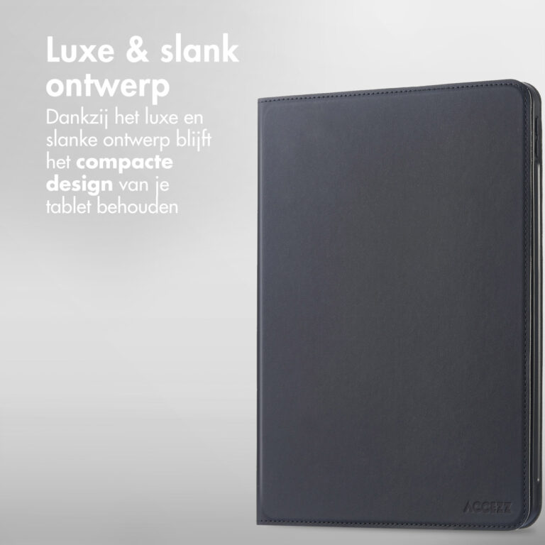 Accezz Classic Tablet Case Apple iPad Pro 12.9 (2022) / Pro 12.9 (2021) / Pro 12.9 (2020) - Zwart - Afbeelding 8