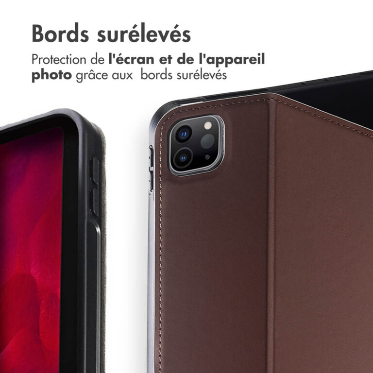 Accezz Classic Tablet Case Apple iPad Pro 12.9 (2022) / Pro 12.9 (2021) / Pro 12.9 (2020) - Bruin - Afbeelding 10