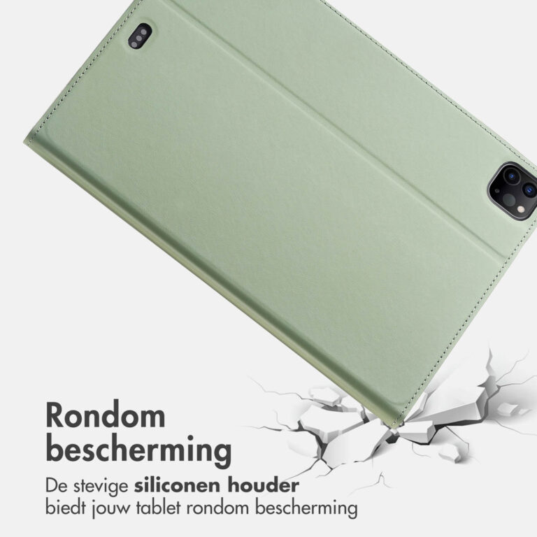 Accezz Classic Tablet Case Apple iPad Pro 12.9 (2022) / Pro 12.9 (2021) / Pro 12.9 (2020) - Groen - Afbeelding 7