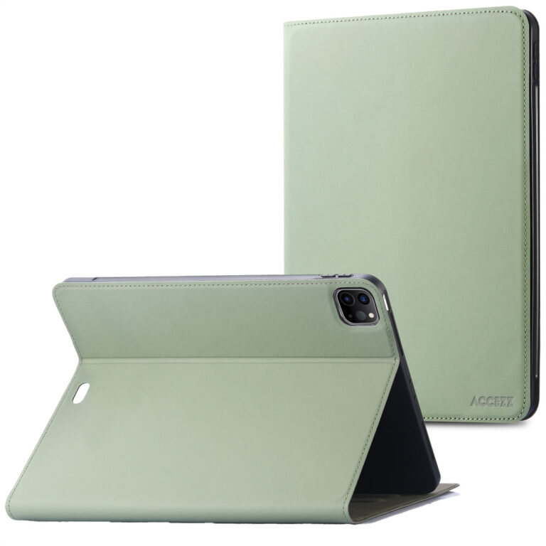 Accezz Classic Tablet Case Apple iPad Pro 12.9 (2022) / Pro 12.9 (2021) / Pro 12.9 (2020) - Groen - Afbeelding 9