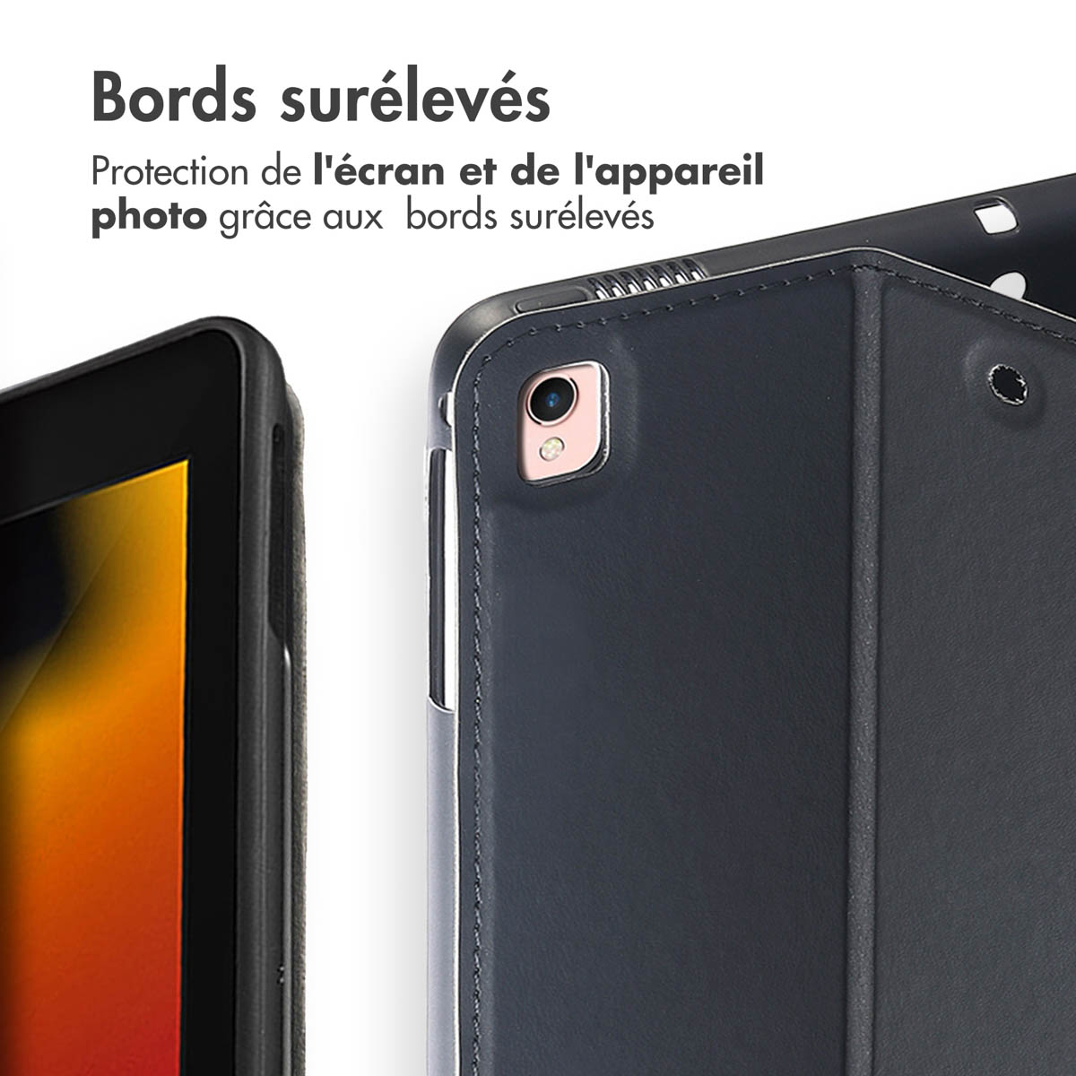 Accezz Classic Tablet Case Apple iPad 6 (2018) 9.7 inch / iPad 5 (2017) 9.7 inch / Air 2 (2014)/Air 1 (2013) - Zwart - Afbeelding 10