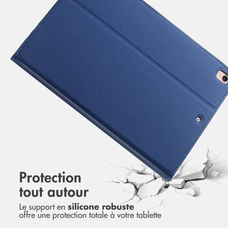 Accezz Classic Tablet Case Apple iPad 6 (2018) 9.7 inch / iPad 5 (2017) 9.7 inch / Air 2 (2014)/Air 1 (2013) - Donkerblauw - Afbeelding 6