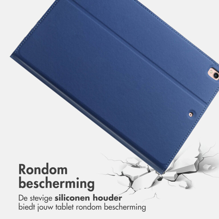 Accezz Classic Tablet Case Apple iPad 6 (2018) 9.7 inch / iPad 5 (2017) 9.7 inch / Air 2 (2014)/Air 1 (2013) - Donkerblauw - Afbeelding 5