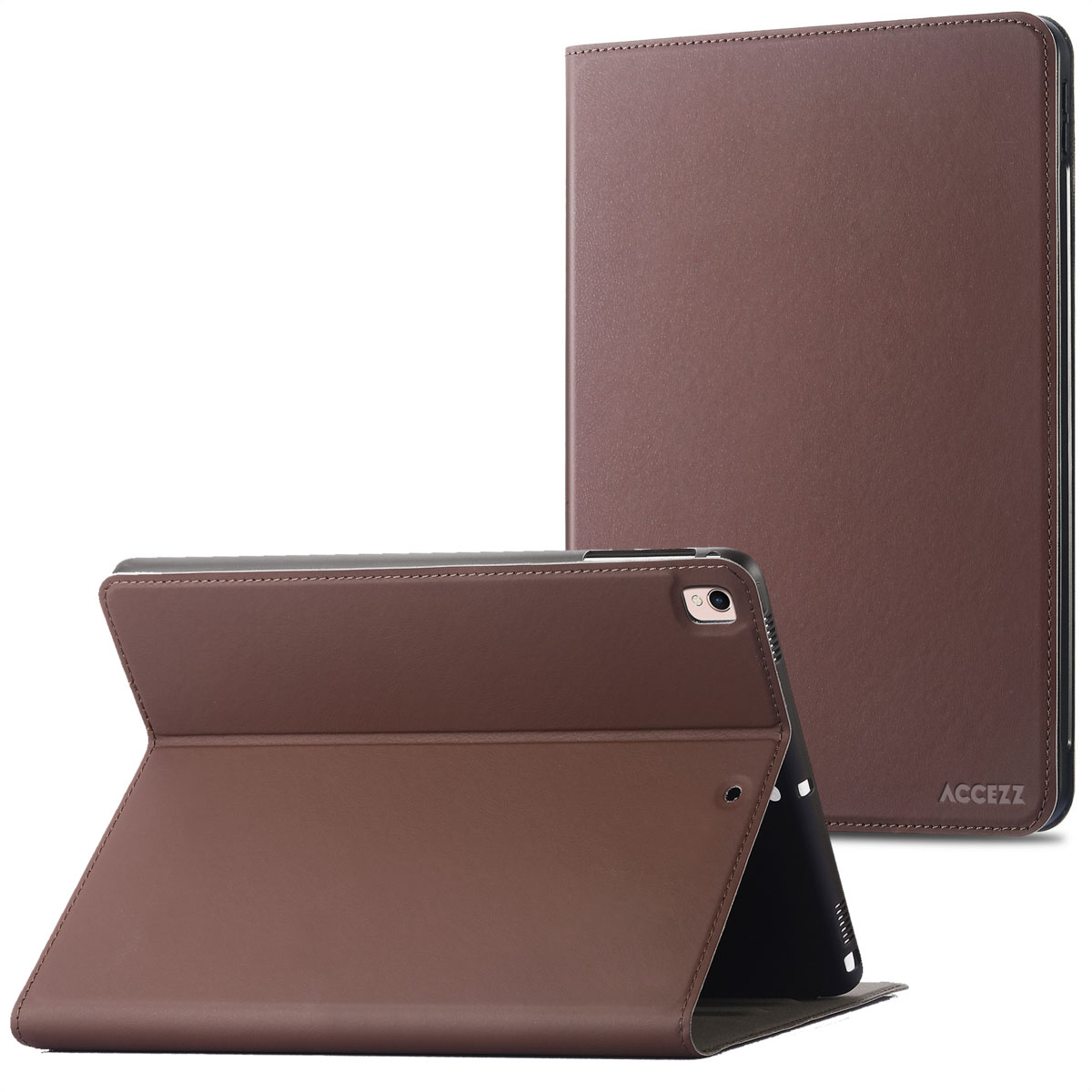 Accezz Classic Tablet Case Apple iPad 6 (2018) 9.7 inch / iPad 5 (2017) 9.7 inch / Air 2 (2014)/Air 1 (2013) - Bruin - Afbeelding 3