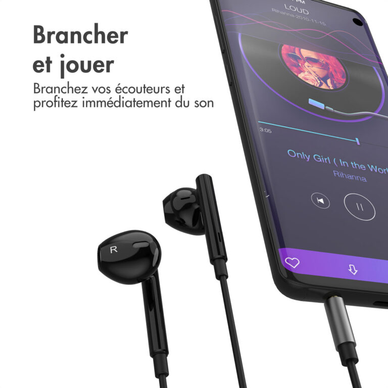 Accezz Oordopjes - Bedrade oordopjes - AUX / 3,5 mm Jack aansluiting - Zwart - Afbeelding 9
