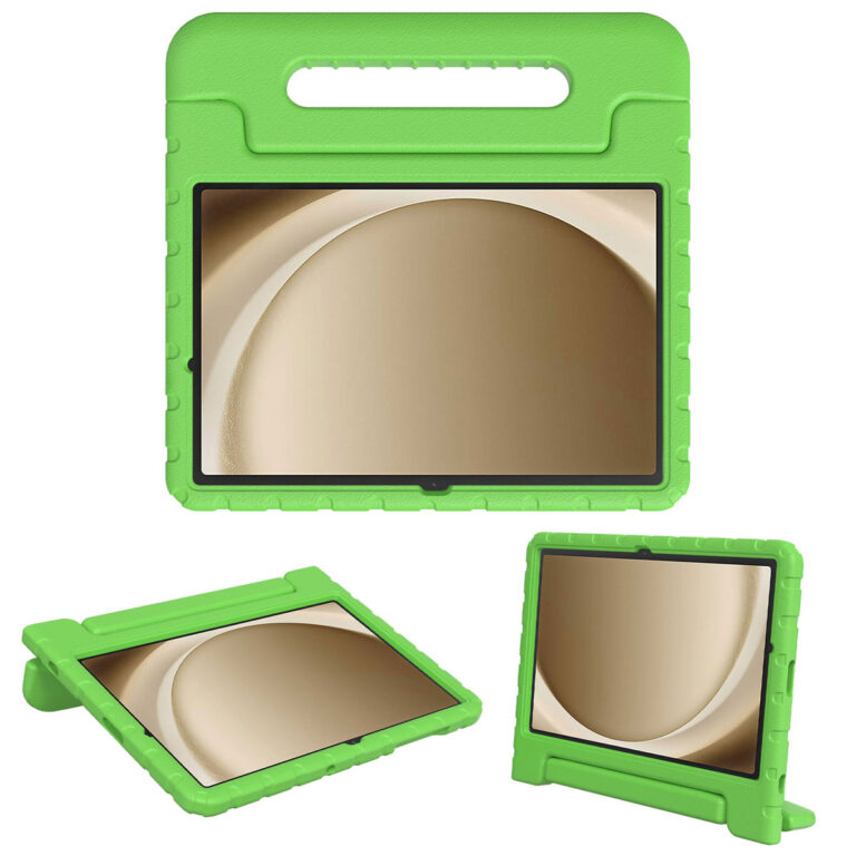Accezz Kidsproof Backcover met handvat Samsung Galaxy Tab A9 Plus - Groen - Afbeelding 5