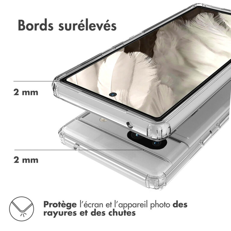Accezz Xtreme Impact Backcover Google Pixel 8 - Transparant - Afbeelding 10