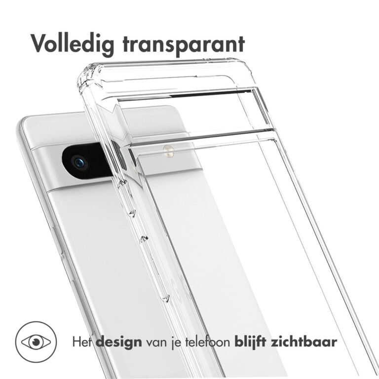 Accezz Xtreme Impact Backcover Google Pixel 8 - Transparant - Afbeelding 4