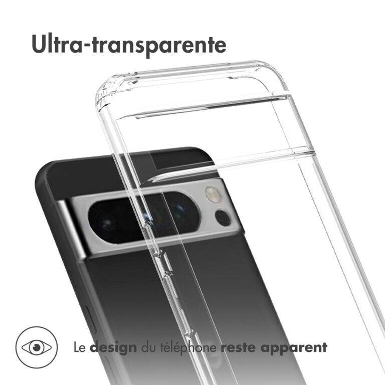 Accezz Xtreme Impact Backcover Google Pixel 8 Pro - Transparant - Afbeelding 9