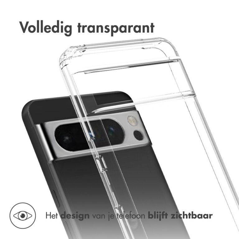 Accezz Xtreme Impact Backcover Google Pixel 8 Pro - Transparant - Afbeelding 4