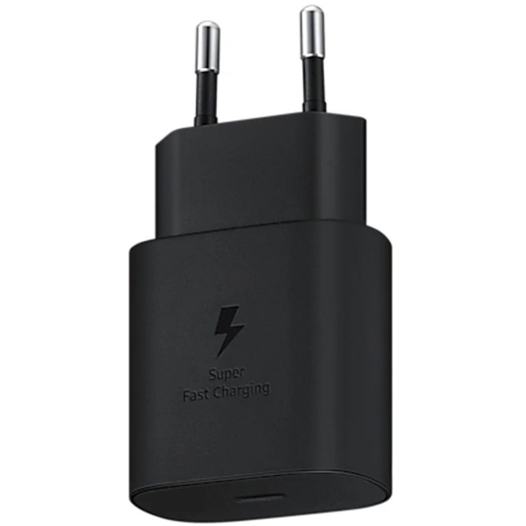 Samsung Originele USB-C naar USB-C kabel - 1 meter - 25 Watt - Zwart + Originele Fast Charging Adapter USB-C Oplader - In Fabrieksverpakking - 25 Watt - Zwart - Afbeelding 3