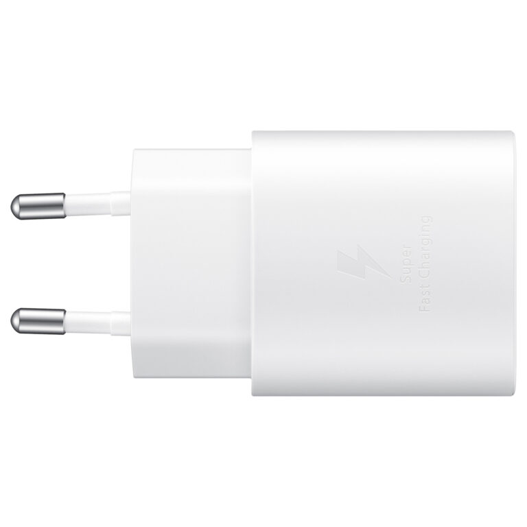 Samsung Originele USB-C naar USB-C kabel - 1 meter - 25 Watt - Wit + Originele Fast Charging Adapter USB-C Oplader - In Fabrieksverpakking - 25 Watt - Wit - Afbeelding 4