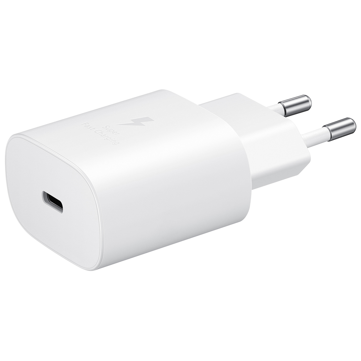 Samsung Originele USB-C naar USB-C kabel - 1 meter - 25 Watt - Wit + Originele Fast Charging Adapter USB-C Oplader - In Fabrieksverpakking - 25 Watt - Wit - Afbeelding 3