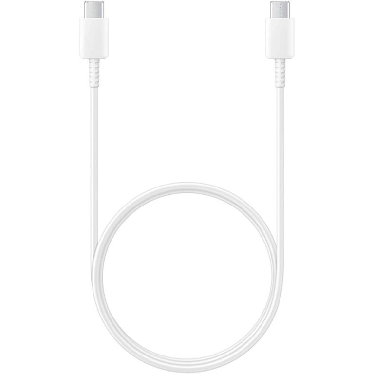 Samsung Originele USB-C naar USB-C kabel - 1.8 meter - 25 Watt - Wit + Originele Fast Charging Adapter USB-C Oplader - In Fabrieksverpakking - 25 Watt - Wit - Afbeelding 4